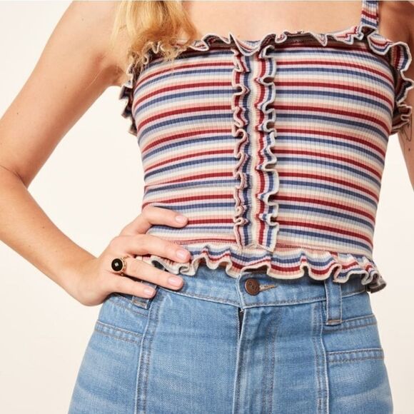 Reformation✨Trixie tank top Small - Picture 4 of 8